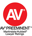 AV Preeminent Lawyer Rating