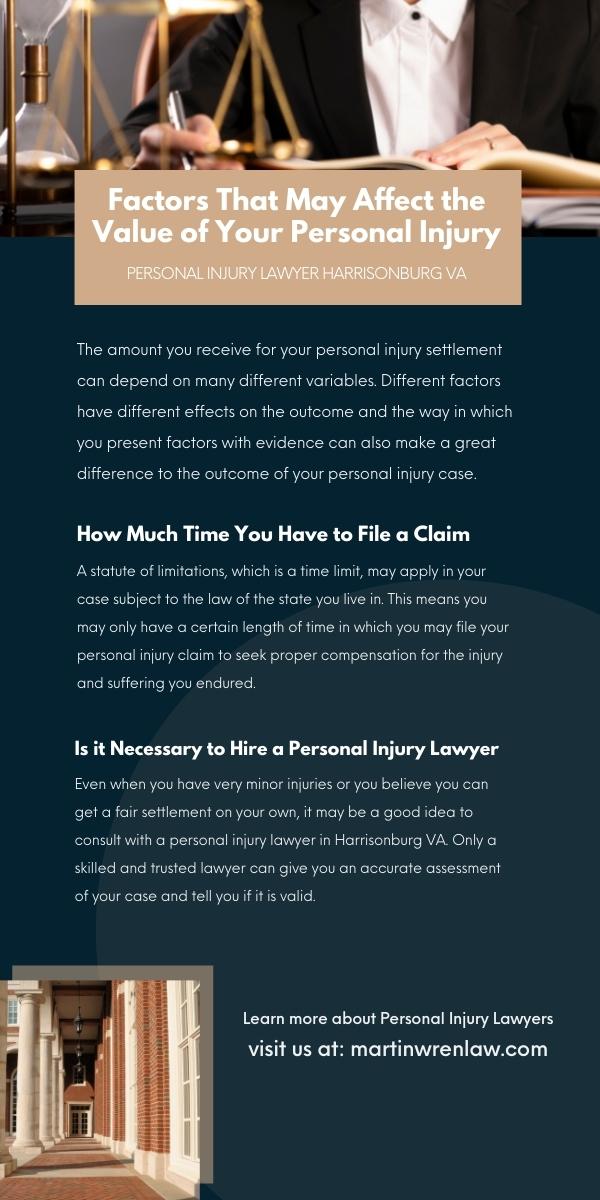 Personal Injury infographic