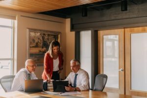 Our truck accident lawyers at work