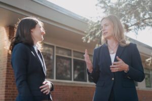 Lauren Byrne and Sydney Brooks